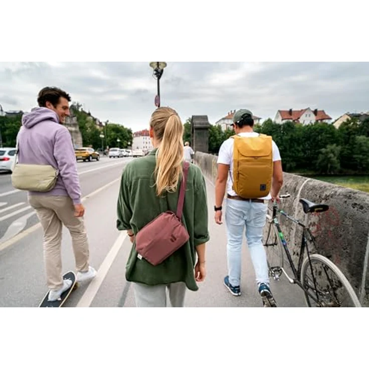 Deuter Passway 2, Handtasche mit praktischem Stauraum und vielfältigen Fächern, Schwarz – Bild 6