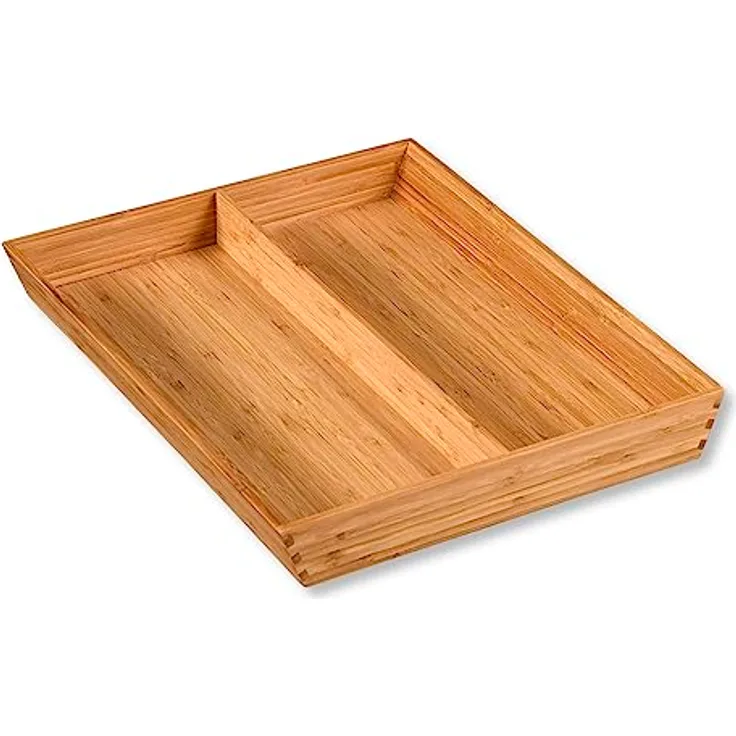 Kesper | Besteckkasten, Material: Bambus, Maße: 35 x 43 x 5 cm, Farbe: Braun | 58086 13 - Preisvergleich