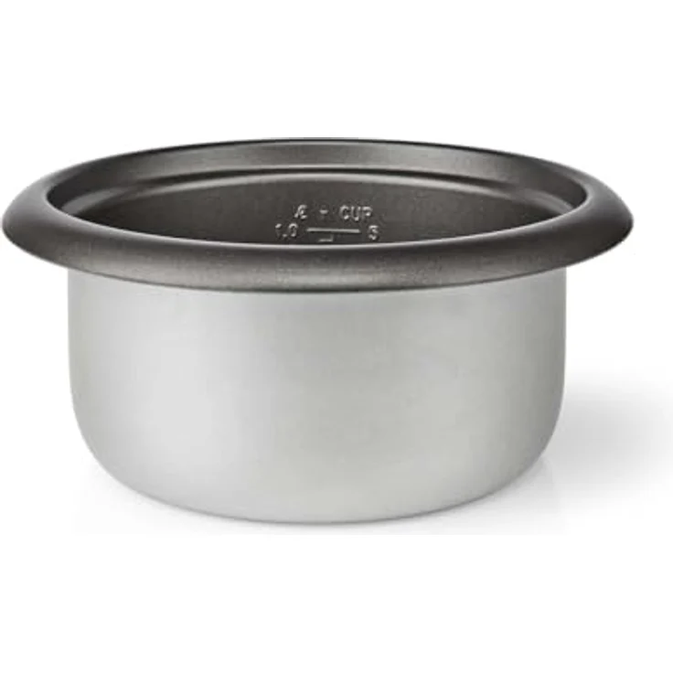 MELISSA Reiskocher RK-1,0L, 1,0 l, 400 W, Antihaftbeschichtung, Dampfkorb, Edelstahlgehäuse, Warmhaltefunktion – Bild 8
