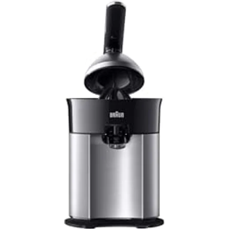 Braun CJ 7050 BK, Entsafter mit universellem Presskegel, Anti-Tropf-System und Start-/Stopp-Automatik, Schwarz – Bild 2