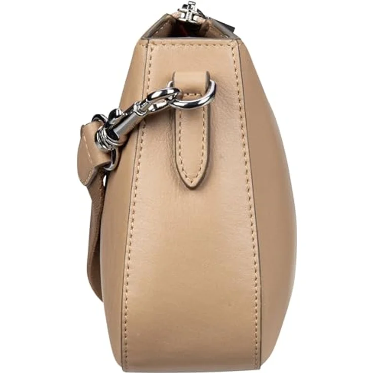 Joop! Sofisticato 1.0 Jasmina Umhängetasche aus Leder, 24 cm, gelb, 100% Leder – Bild 6