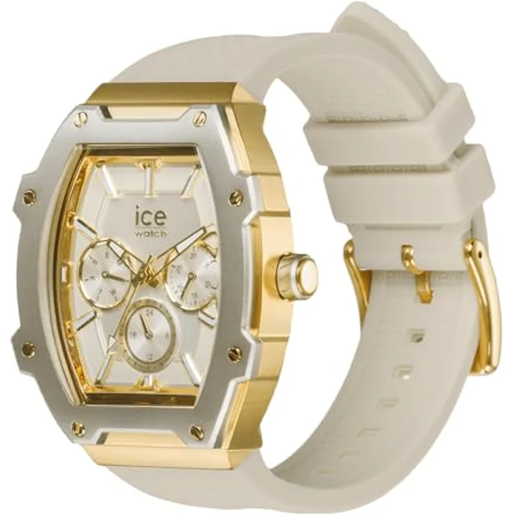 ICE-WATCH Ice Watch Watch 023898, Multidial-Uhr in Mandelhaut Beige mit Kalenderfunktion und 50m Wasserbeständigkeit – Bild 2