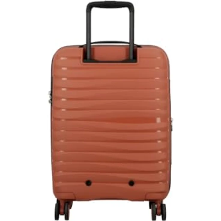JUMP Kabinenkoffer XWave ausziehbar 4 Räder (W20) Ziegelrot, Erweiterbarer Koffer - Preisvergleich – Bild 4
