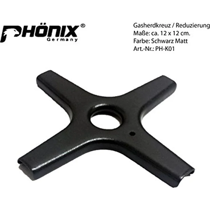 Phönix PG-701T Gaskochfeld Gaskocher 5 flammig Glas Einbauherd 70cm LPG-Erdgas – Bild 5