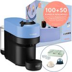 DeLonghi ENV 90.A Vertuo pop Cold Coffee Starter Kit, blau
