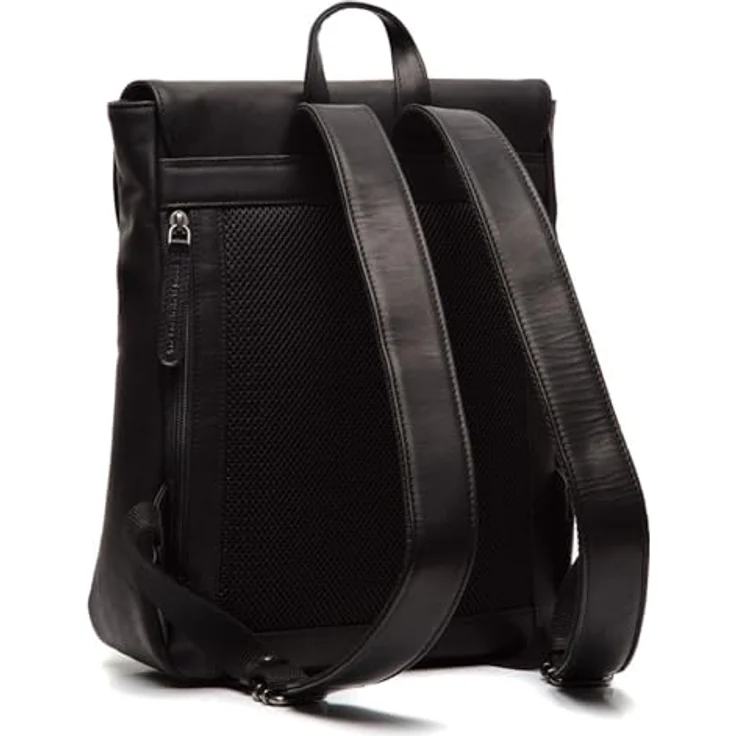 The Chesterfield Brand 0 Daypack, 34 cm, schwarzes Leder, 100% Leder, 26.5 cm x 10.5 cm – Bild 2