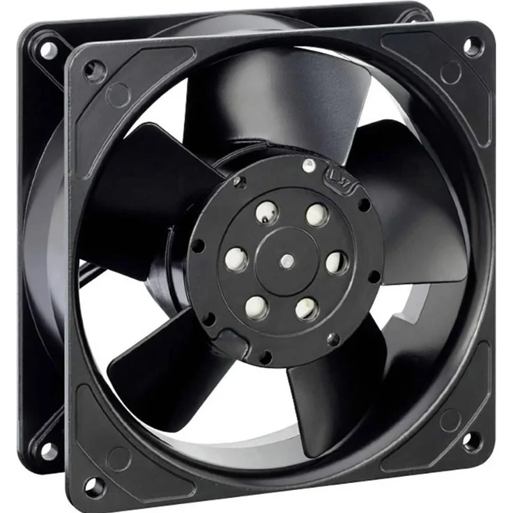 Papst Belüftungsventilator, EBM Papst 4606Z Axiallüfter 115 V/AC 152 m³/h (L x B x H) 119 x 119 x 38 mm – Bild 1