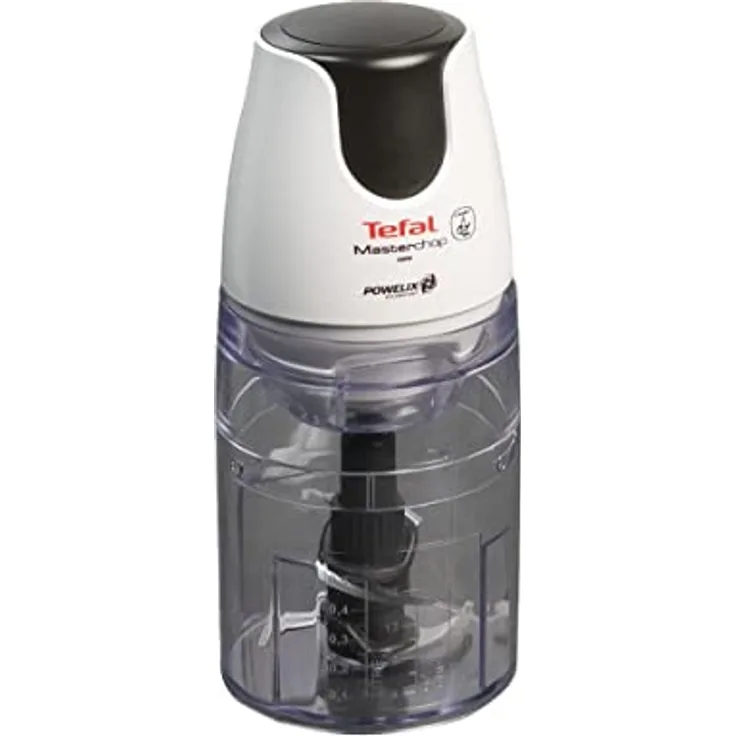 Tefal MB450B, Standmixer, Transparent, Weiss