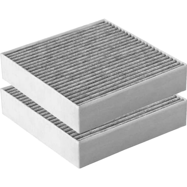 AllSpares Long Life Ersatzfilter für Oranier P220, Aktivkohlefilter für Umluft-Dunstabzugshauben, Geruchsfilter 220 x 220 x 50 mm (2er Pack) – Bild 1