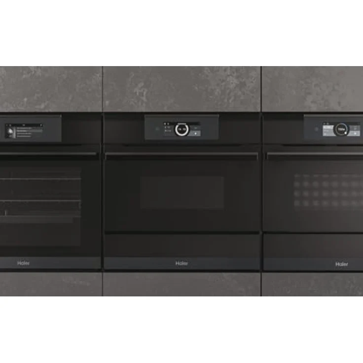 Haier HWO45NM6OXB1 Kompakt-Dampfbackofen Schwarz - 5 Backofenfunktionen + 3 Dampffunktionen, Steam Plus, H2O-Clean – Bild 5