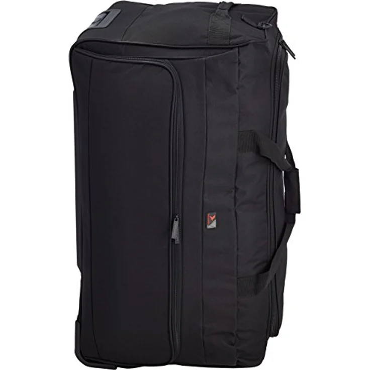 Pack Easy Koffer Light Bag, XL Rollentasche, Schwarz, 158 l mit stabilem Trolleygestänge und drei Rollen – Bild 3