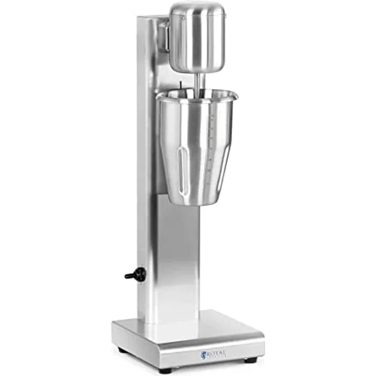 Royal Catering RCPMS-80S Milchshaker 1 l 15.000 U/min Edelstahl Standmixer Hochleistungsmixer - Preisvergleich