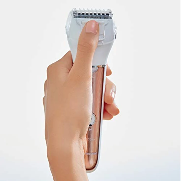 Panasonic Aufsatz Epilierer ES-2D01 / Rasieraufsatz mit Langhaarschneider / Aufsatz für alle Epilierer der EY- und EL-Serie – Bild 4