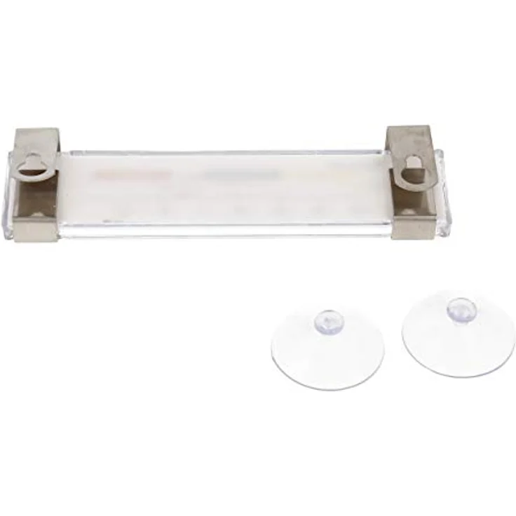 Lantelme 2 Stück Kühlschrankthermometer Set zum aufhängen mit Haken oder anhaften mit Saugnapf am Kühlschrank Kühl Gefrierschrank Thermometer Analog Kunststoff Edelstahl 7589 – Bild 4