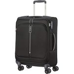 Samsonite Popsoda - Spinner S (Länge: 40 cm) Handgepäck, 55 cm, 40 L, TSA-geprüft, Schwarz (Black)
