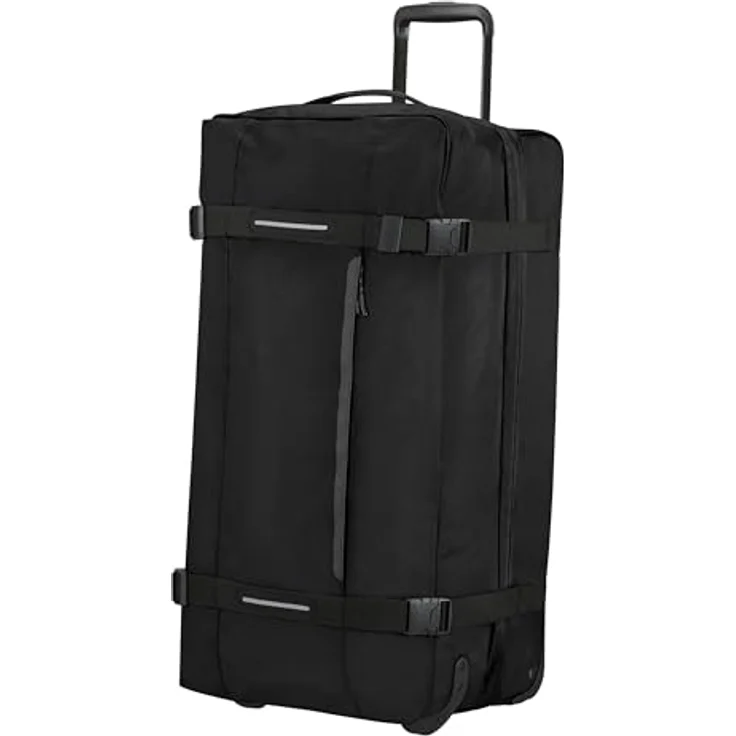 American Tourister Urban Track Koffer, Schwarz, 116 l, L (90 - 115 l) – Ideal für Abenteurer mit robusten Rollen – Bild 2