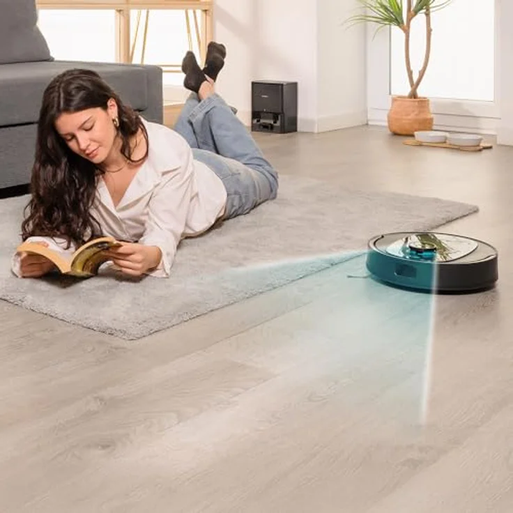 Cecotec Conga 7690 Immortal MAX Home M, Saugroboter mit Lasernavigation, 5000 Pa Saugkraft, 220 Minuten Akkulaufzeit, App-Steuerung, 4-in-1 Reinigung – Bild 4