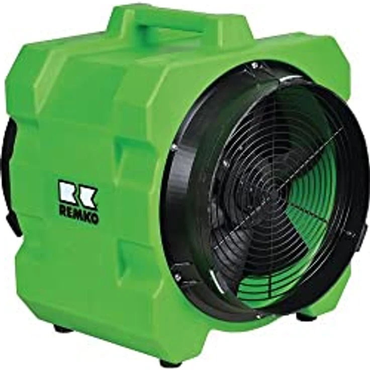 Remko Axial-Ventilator RAV 35, 750 W mit 2 Stufen und Betriebsstundenzähler, grün – Bild 1