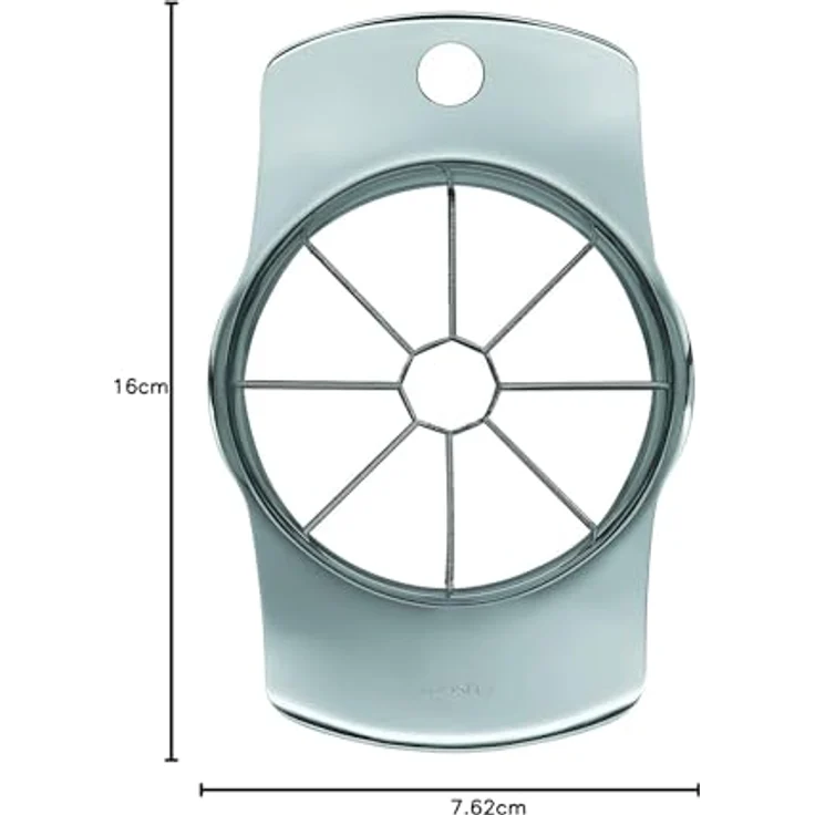 RÖSLE Apfel- und Birnenteiler, Edelstahl 18-10, Ø 9,2 cm, Inkl. Kunststoffschutz – Bild 3