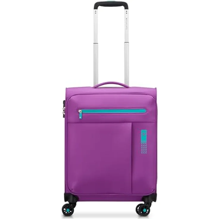 Roncato Lite Soft Neon Kabinentrolley 55 cm, 4 Rollen, lila, 100% Polyester, 40 x 20 x 55 cm – Bild 2