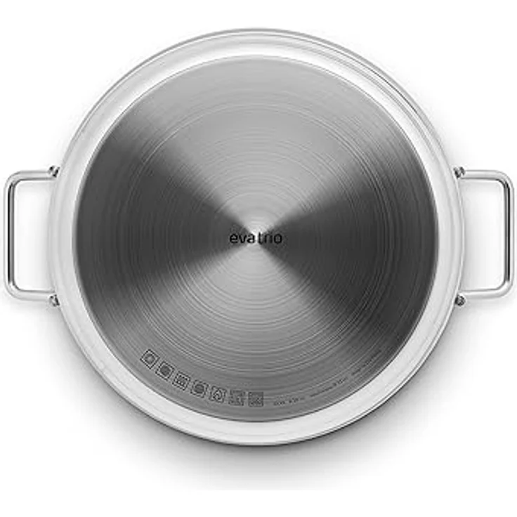EVA SOLO Stainless Steel Sauteuse 28 cm | Ideal zum schnellen Braten und Sautieren | Polished steel – Bild 4
