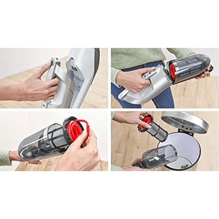 Bosch BCH3P2301 Flexxo Serie 4 Handstaubsauger, 50 min Akkubetrieb, freistehend, silber – Bild 8