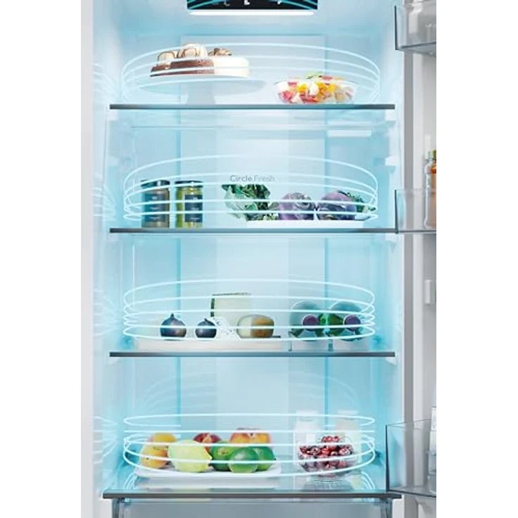 Candy CNCQ2T518EB, Kühl-/Gefrierkombination mit 279 l Nettoinhalt, Total No Frost und Fresh 0°C Zone, weiß – Bild 2