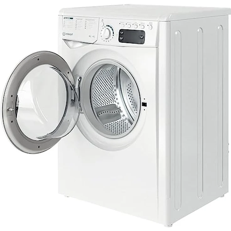 Indesit EWDE 861483 W IT N, Waschtrockner, Freistehend, Frontlader, 8 kg Waschkapazität, 6 kg Trockenkapazität, Weiß, mit Schnellprogrammen – Bild 3