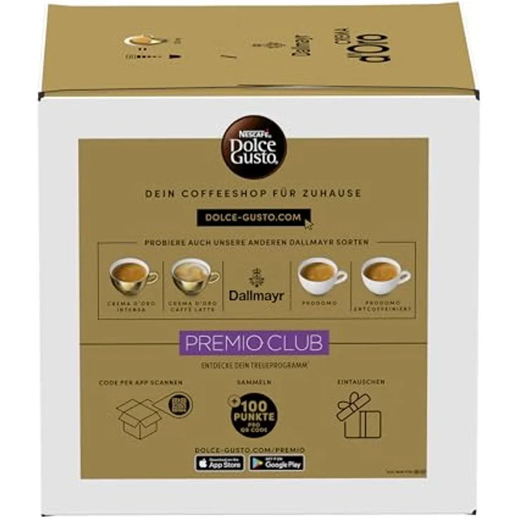Nescafé Dolce Gusto Dallmayr Crema d´Oro, Kaffee, Kaffeekapsel, 3er Pack, 3 x 16 Kapseln – Bild 6