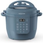 Instant Pot 7-in-1 Multikocher 5,7L – Schnellkochtopf, Schongarer, Dampfgarer, Joghurtbereiter, Edelstahl, Farbe Blau
