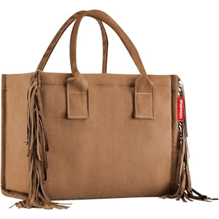 reisenthel daily shopper XS western, praktische Crossbody-Handtasche mit Metalldruckknopf und Reißverschluss-Innentasche, 4 l Volumen – Bild 1