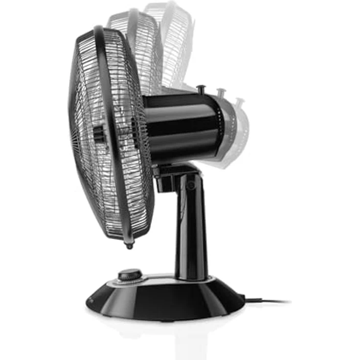 ETA Zefir 160790010 Table Fan, 3 Speeds, 45 W, Oscillation, 30 cm Diameter, Black – Bild 5