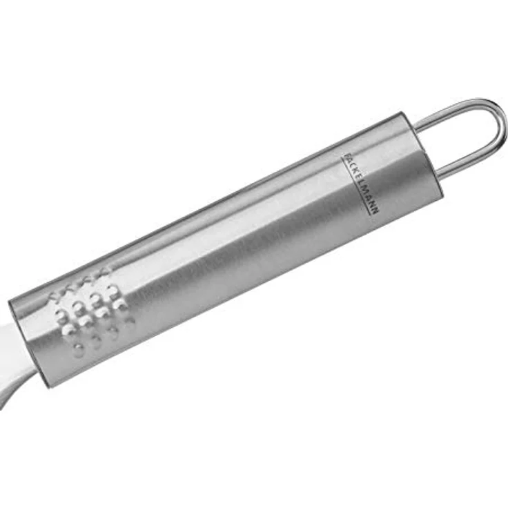 Fackelmann Ziehschäler OVALGRIFF, Universalschäler aus Edelstahl, robuster Schäler für Gemüse und Obst mit scharfer Klinge (Farbe: Silber), Menge: 1 Stück – Bild 2
