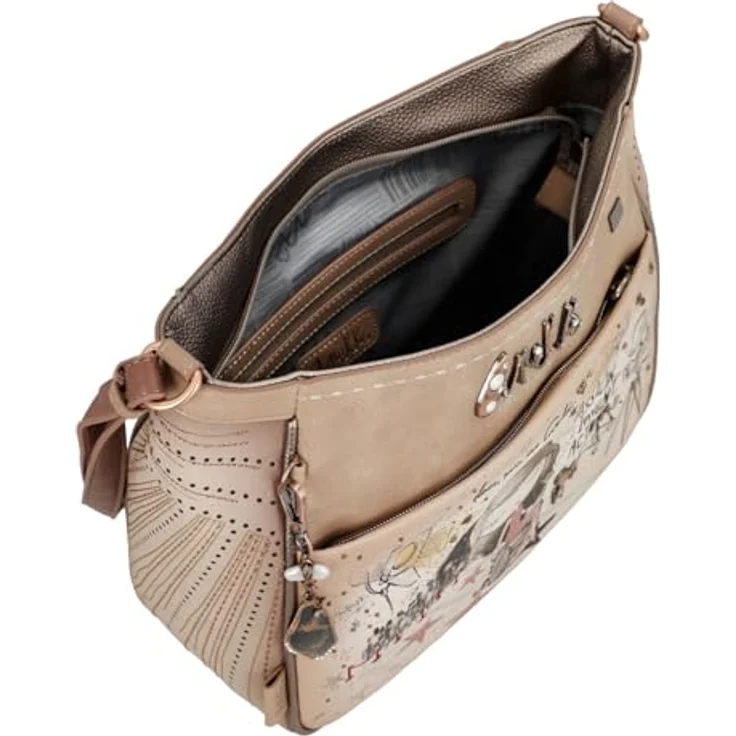 Anekke Hollywood Umhängetasche 28 cm, mehrfarbig, 100% Polyurethan, 28 cm x 12 cm x 27 cm – Bild 7