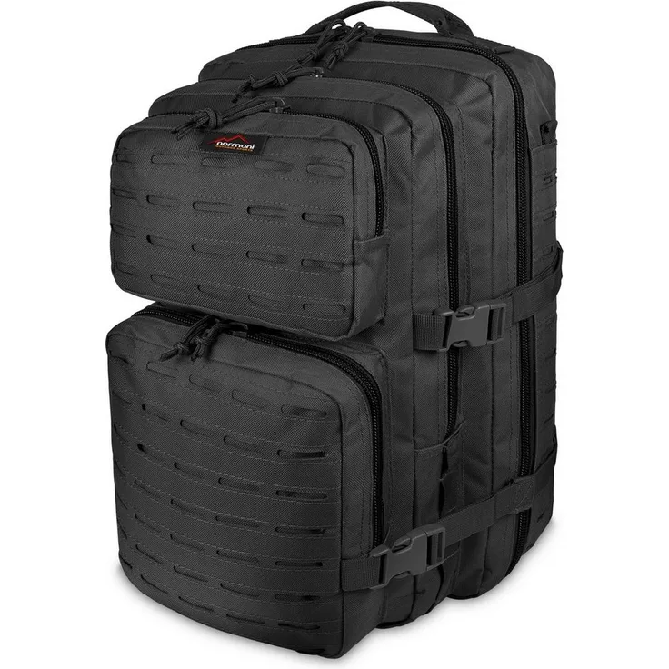 normani Daypack Rucksack Laser Tec, 50 Liter Tagesrucksack mit ergonomischen Schultergurten, MOLLE-System und integrierter Hydropack-Tasche