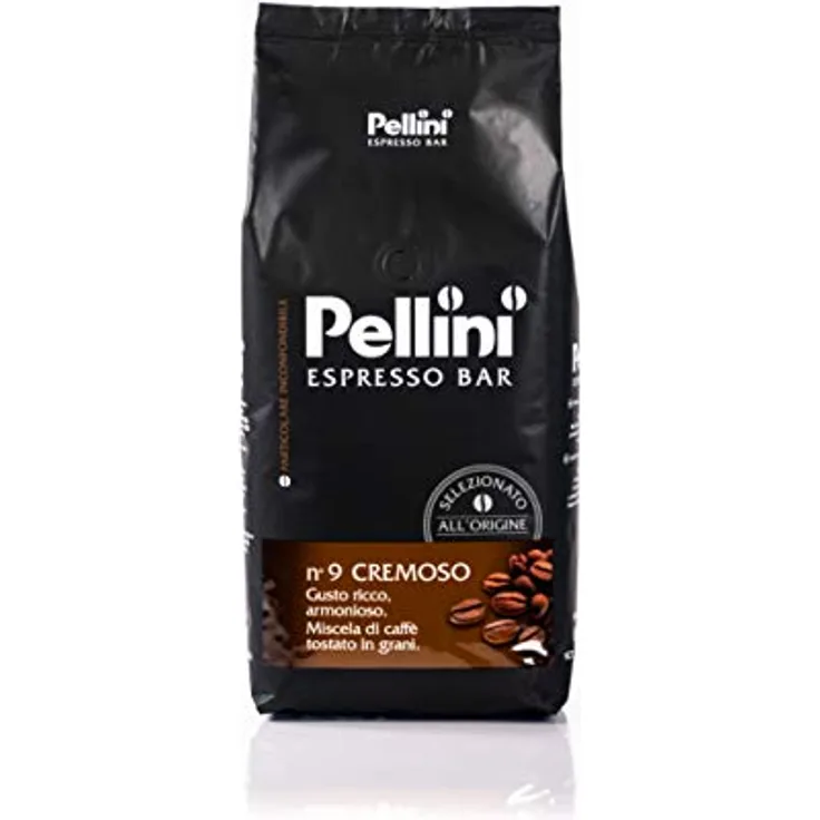 Pellini Espresso Bar n° 9 Cremoso, 1000g ganze Bohne
