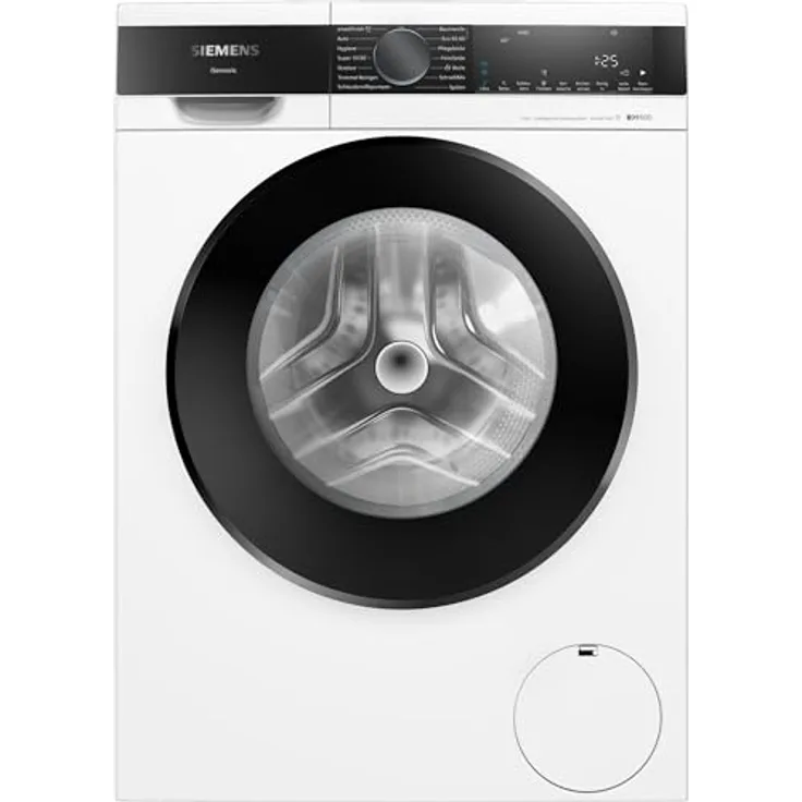 SIEMENS WG44G2F22 iQ500 Waschmaschine 9kg, 1400 u/min, i-Dos Automatische Waschmitteldosierung, Antiflecken-System, smartFinish für weniger Bügeln, Schneller Waschen mit speedPack L, waterPerfect Plus, Unterbau/Freistehend, 84,5 cm Höhe