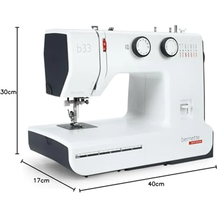 Bernette B33 Nähmaschine, weiß – Bild 4