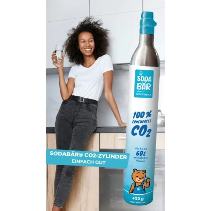 Ersatzzylinder für SodaStream 2x 425g (60 l) – Bild 7