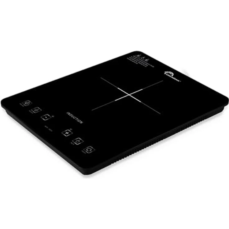 LITTLE BALANCE 8575, Tragbares Induktionskochfeld für 1 Herd, 10 Temperaturstufen bis 240 °C, 2000 W, schwarz – Bild 1