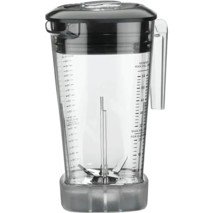 Waring MX stapelbare Kanne mit Deckel 2L für Mixer CB135, CB136, CB137, GH480, Copolyester