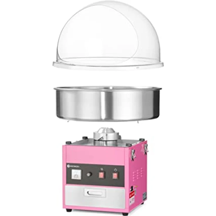 Hendi Abdeckung für HENDI Zuckerwattemaschine 282731, 520x(H)350mm, transparent – Bild 5