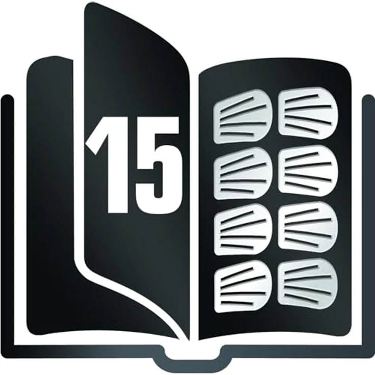 Tefal Snack Collection Teller mit Antihaftbeschichtung Mini Madeleine, Teller Schwarz – Bild 3