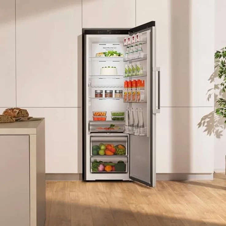 Gorenje RN618D6X6WF Kühlschrank 372L Edelstahl, SmartFit, WiFi, Inverter, CrispZone mit Feuchteregler, 185,6 cm – Bild 16