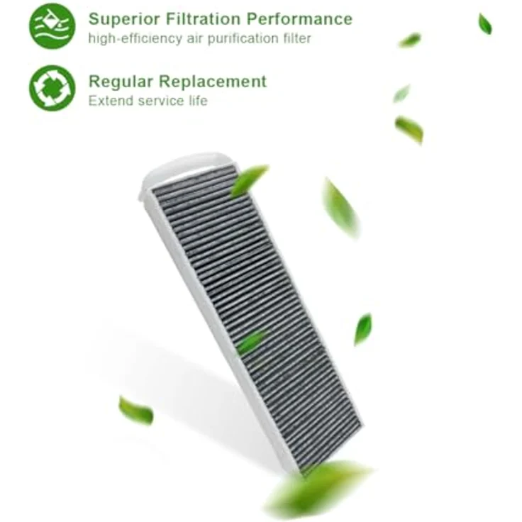 INF Ersatzfilter für Bora Pure Dunstabzugshaube PUAKF PURU PUXU, HEPA-Filter mit verbessertem Geruchs- und Partikelfiltersystem, grau – Bild 7