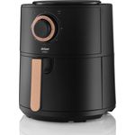 Arzum Heißluftfritteuse Airtasty Heißluftfritteuse Air Fryer Herausnehmbarer Korb Schwarz, 1350 W Leistung, 4 L Volumen