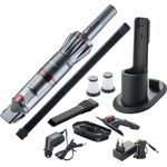 Genius Handstaubsauger Invictus One 1.0, 12-TLG grau - Beutellos & kabellos mit 11000PA - Preisvergleich