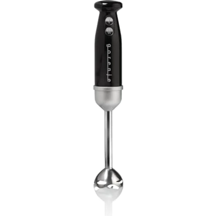 Gorenje HBX602RLBK Stabmixer RetroLine Schwarz, 2 Geschwindigkeitsstufen, Messbecher und Schneebesenaufsatz, 600 W – Bild 9