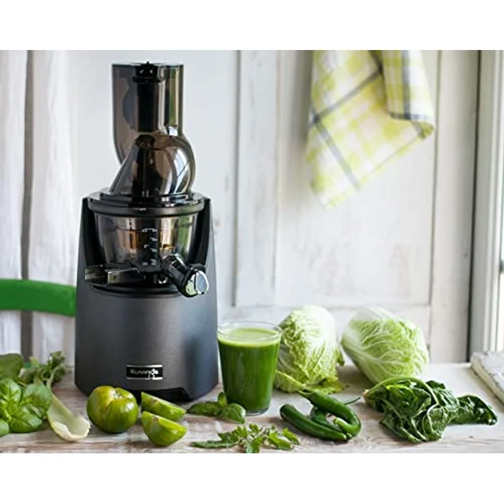 Kuvings EVO820 Slow Juicer, Entsafter, 240W, 0,4L, grau, schwarz – Bild 3