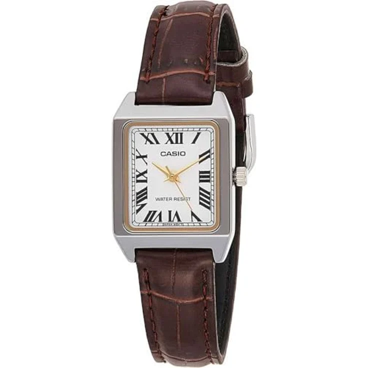Casio Damen Analog-Digital Automatic Uhr mit Armband S7232456, Casio Frauenuhr – Bild 1
